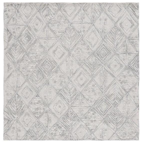 Deedgra Hand Tufted Wool Geometric Rug