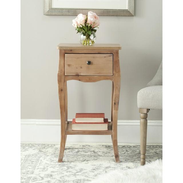 Thelma End Table - AMH6619C - Honey Natural - Safavieh Couture