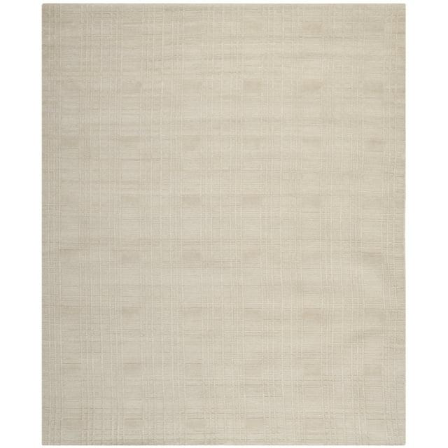 SAFAVIEH Tibetan Abagail Geometric Wool Area Rug, Ivory, 4' x 6'