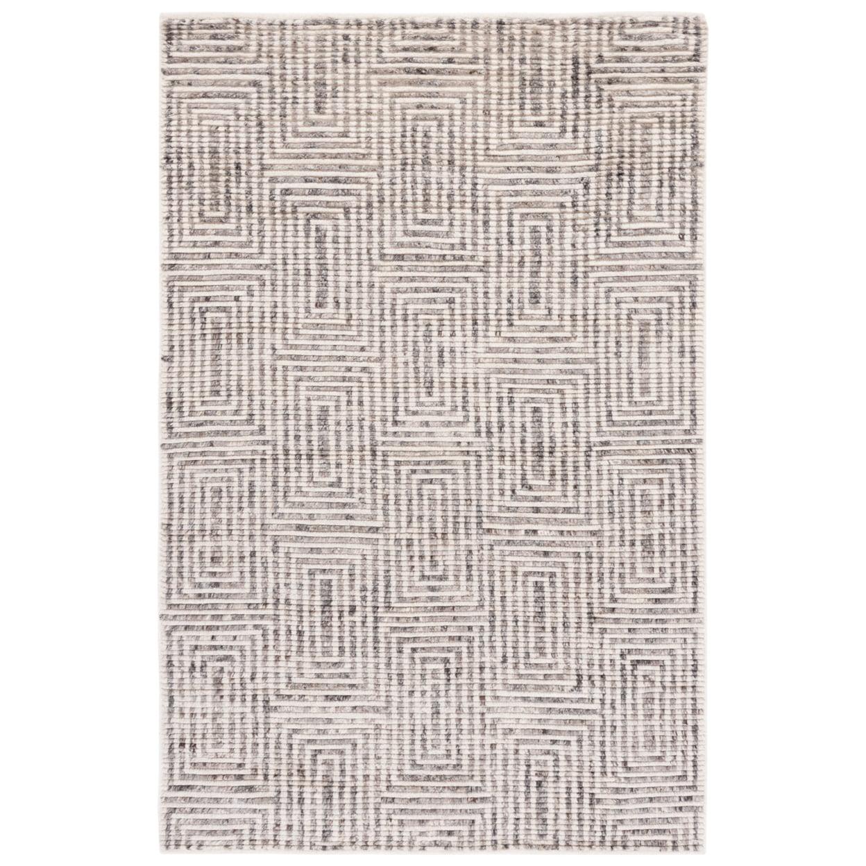 Tibetan TIB609 Hand Knotted Area Rug  - Safavieh