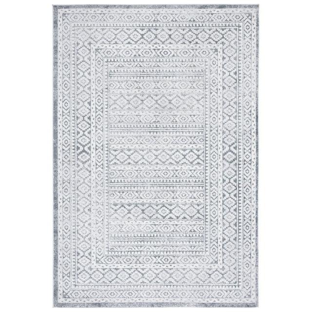 Toscana TOS658 Power Loomed Area Rug - Grey/Ivory - 8'x10' - Safavieh.