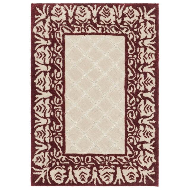 Safavieh Harrison Total Performance Hand Hooked Performance Bordered Rug
