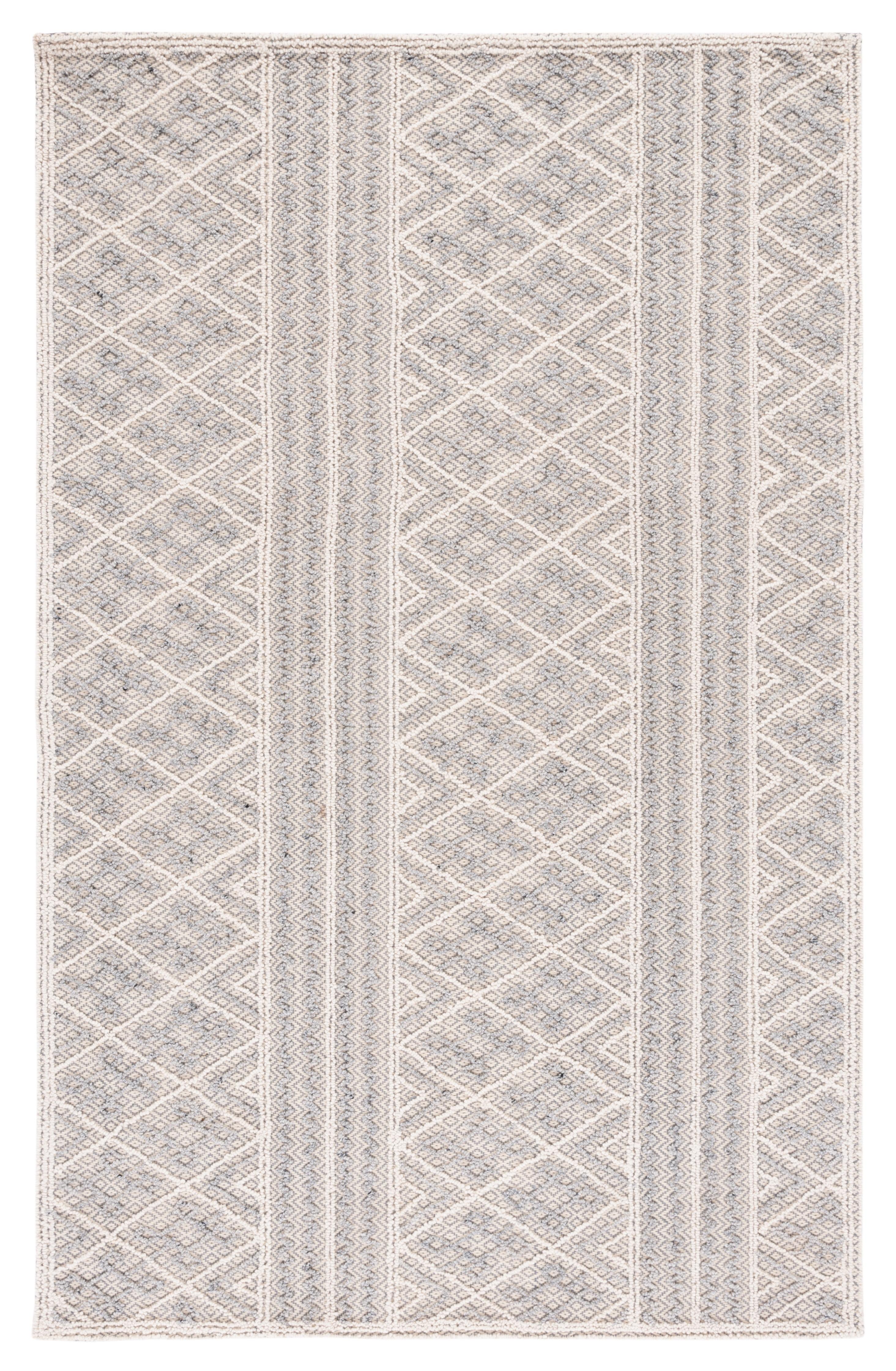 Trace TRC229 Hand Tufted Area Rug - Grey/Beige - 8'x10' - Safavieh.