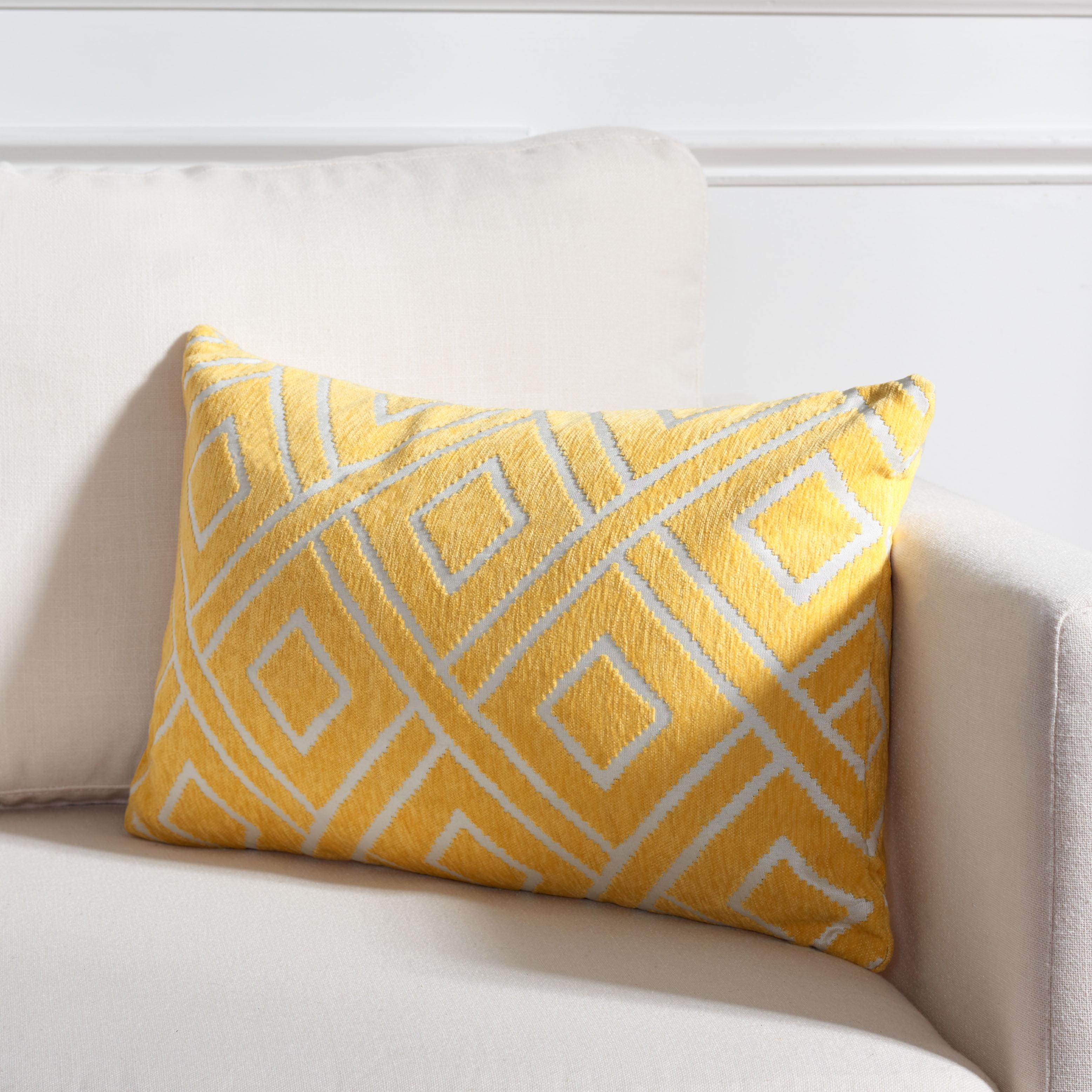 Safavieh Triska Geometric Reversible Throw Pillow
