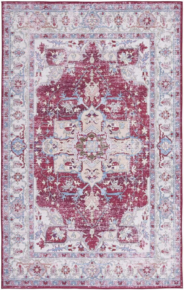 Bungalow Rose Tucson Performance Machine Washable Oriental Rug