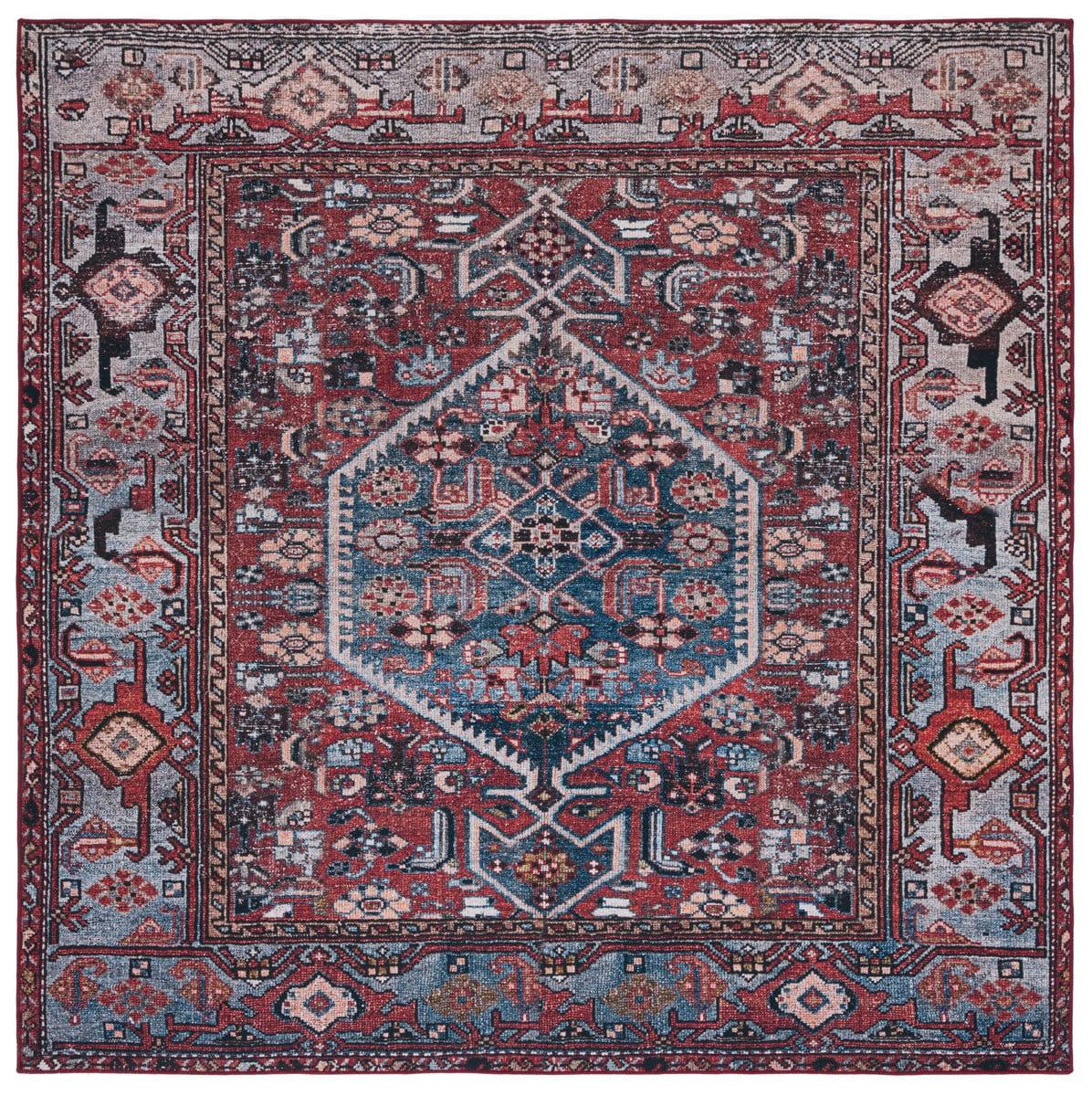 Tucson TSN126 Power Loomed Machine Washable Area Rug  - Safavieh