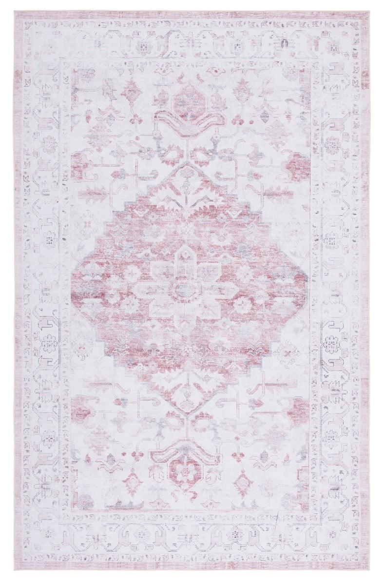 Ivory Elegance Synthetic 3' x 5' Machine Washable Rug