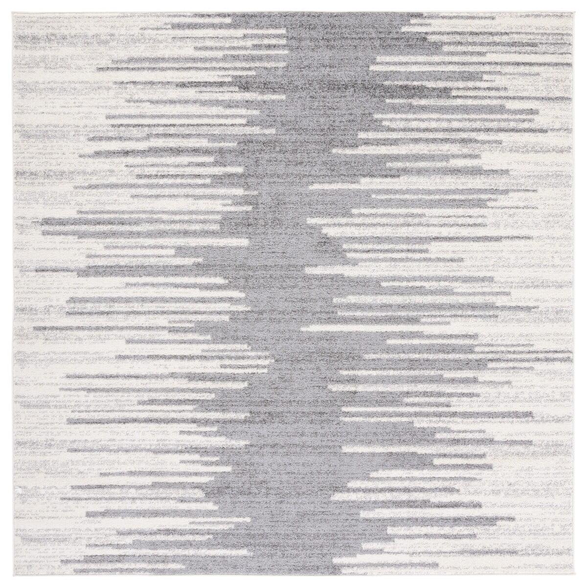 Montauk MTK751 Hand Woven Indoor Area Rug - Grey - 6'x6' - Safavieh