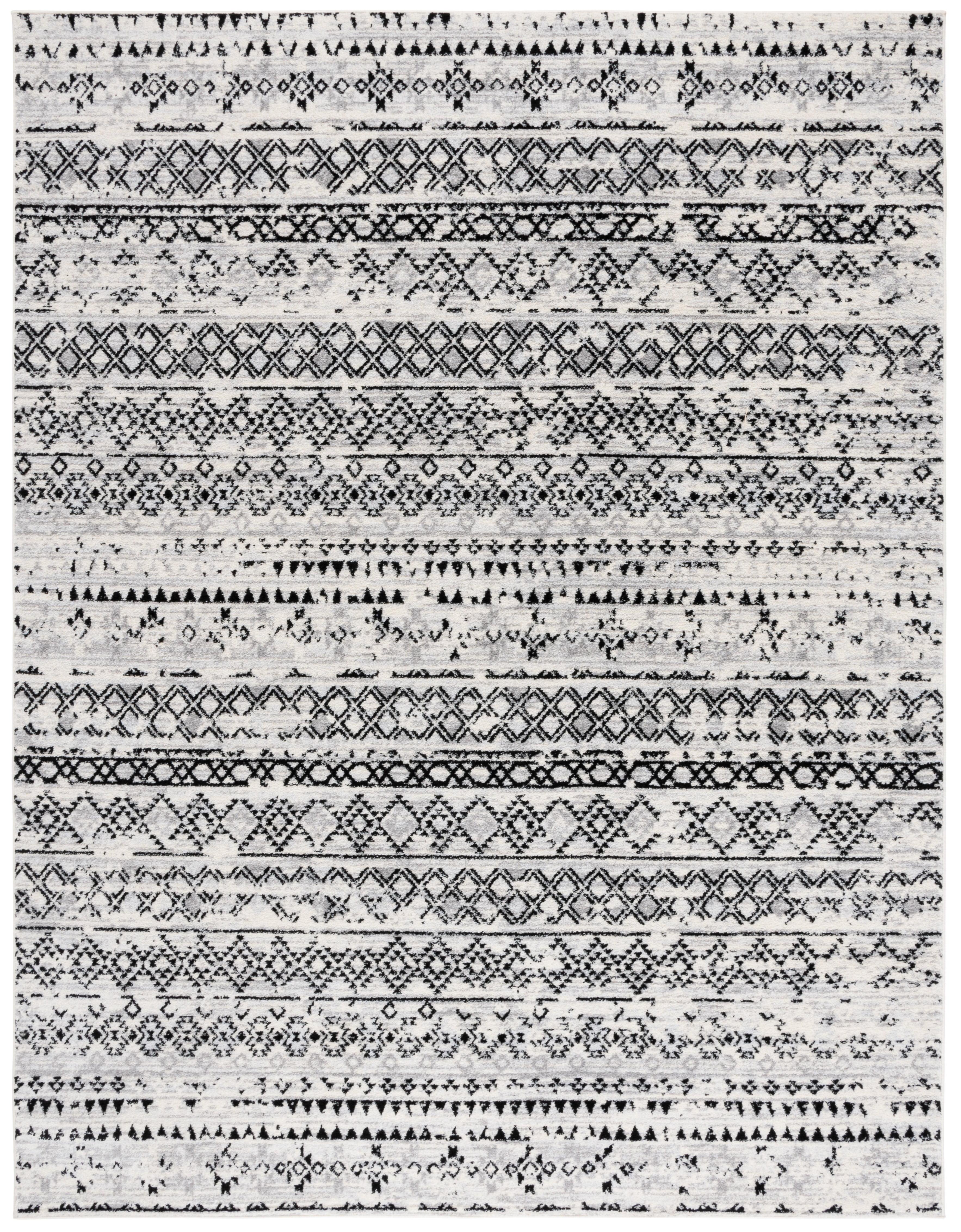 Madison MAD797 Power Loomed Area Rug - Charcoal/Grey - 8'9"x11'9" - Safavieh.