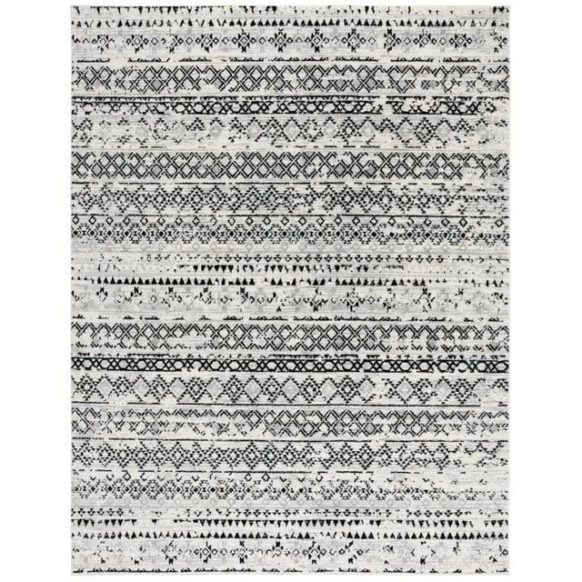 Madison MAD797 Power Loomed Area Rug - Charcoal/Grey - 8'9"x11'9" - Safavieh.