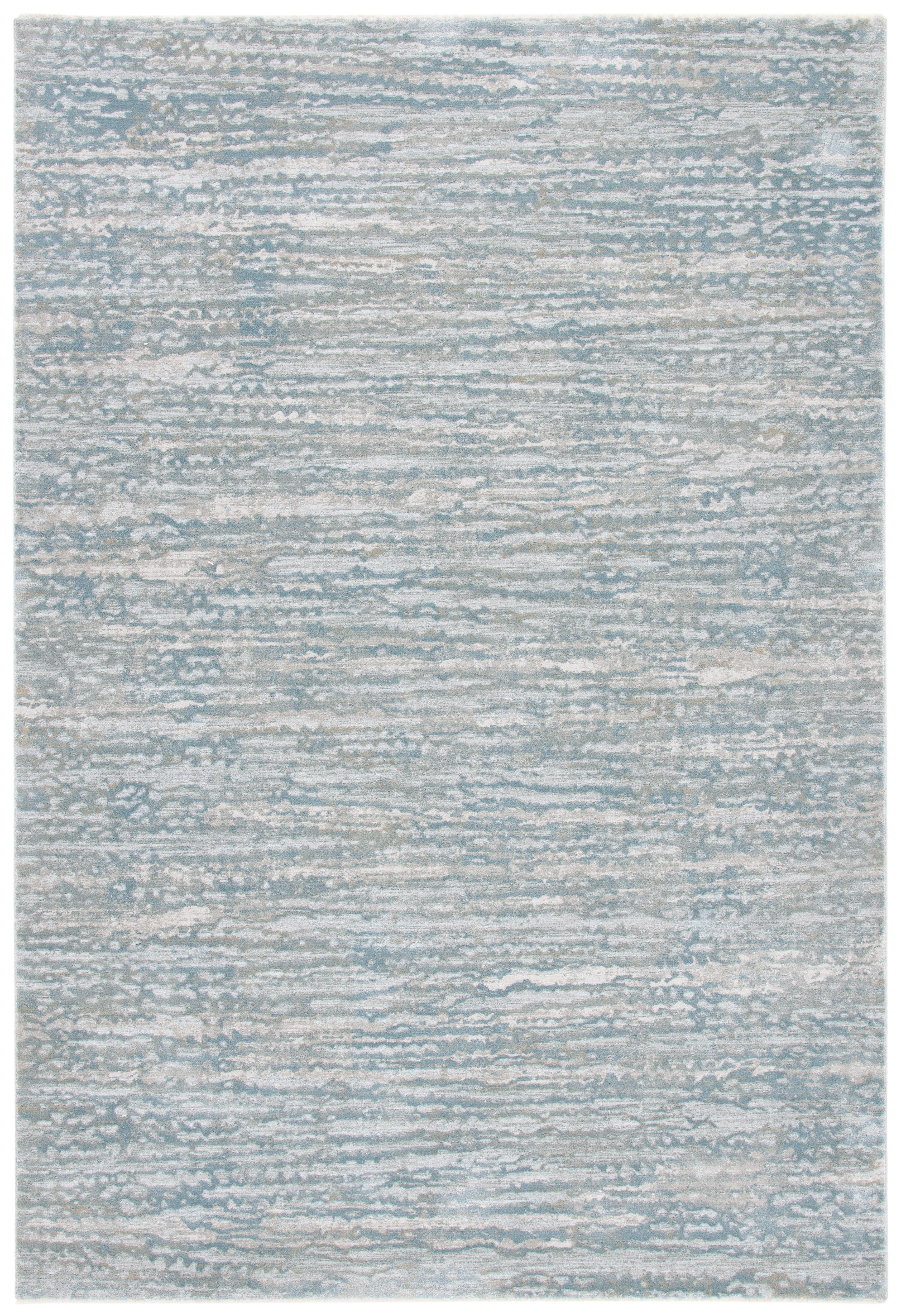 Valencia VAL560 Power Loomed Area Rug - Light Grey/Blue - 4'x6'2" - Safavieh.