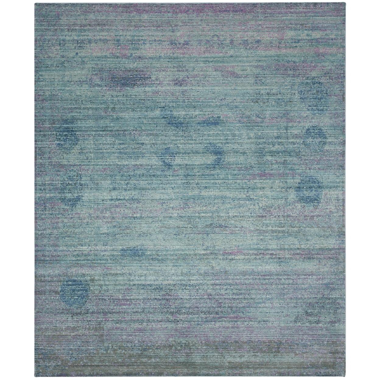 Valencia VAL203 Power Loomed Indoor Accent Rug - Turquoise/Multi - 3'x5' - Safavieh