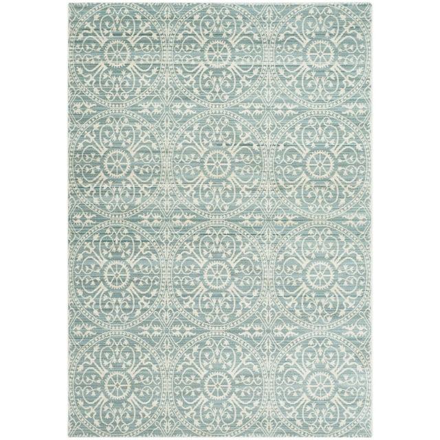 Valencia VAL214 Power Loomed Indoor Area Rug - Alpine/Cream - 5'x8' - Safavieh