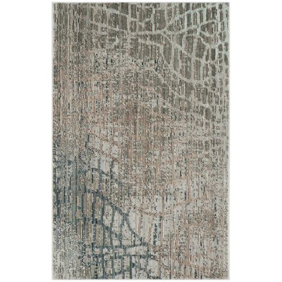 Valencia VAL204 Power Loomed Indoor Accent Rug - Grey/Multi - 3'x5' - Safavieh