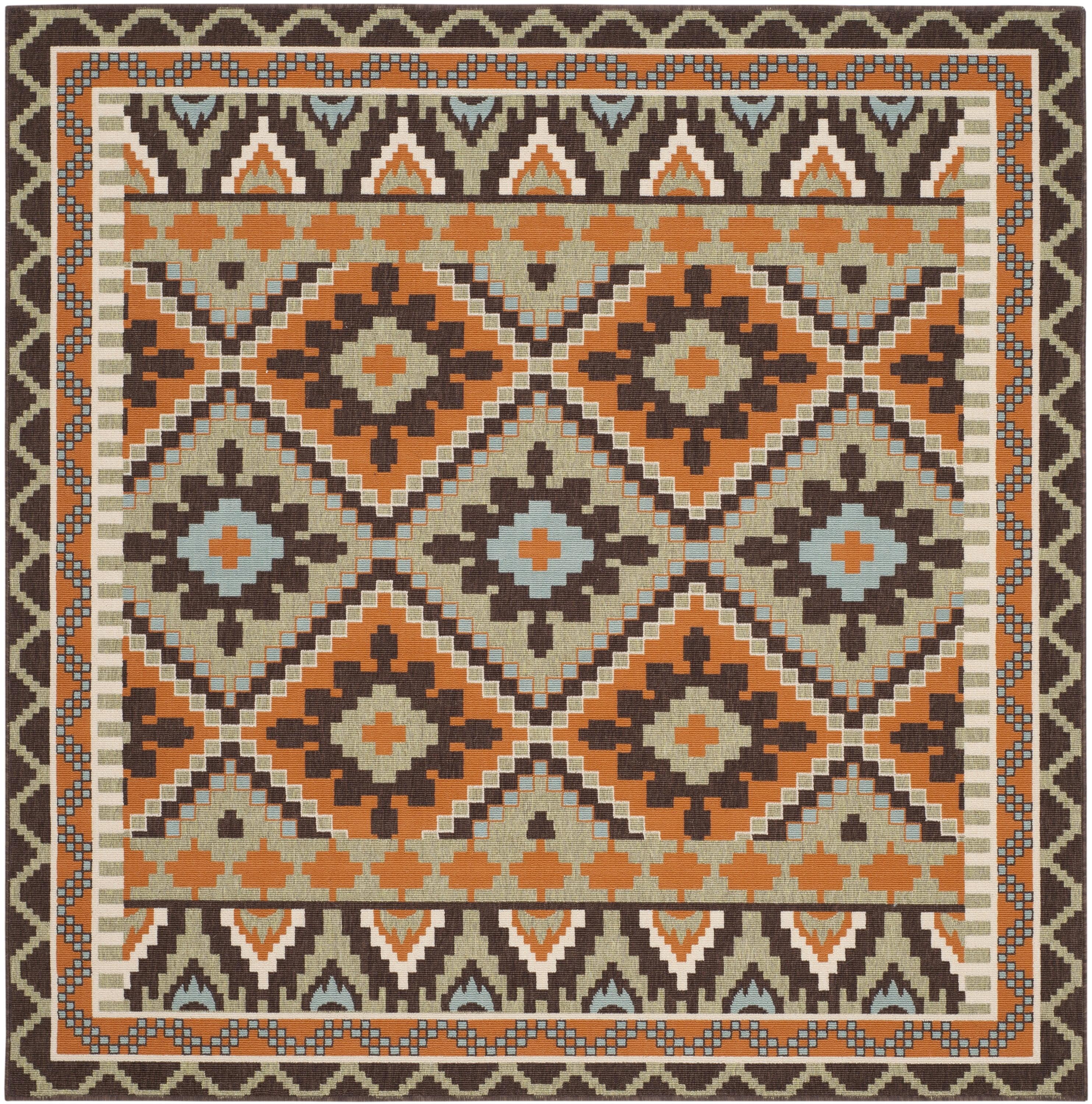 Veranda VER096 Power Loomed Indoor/Outdoor Area Rug  - Safavieh