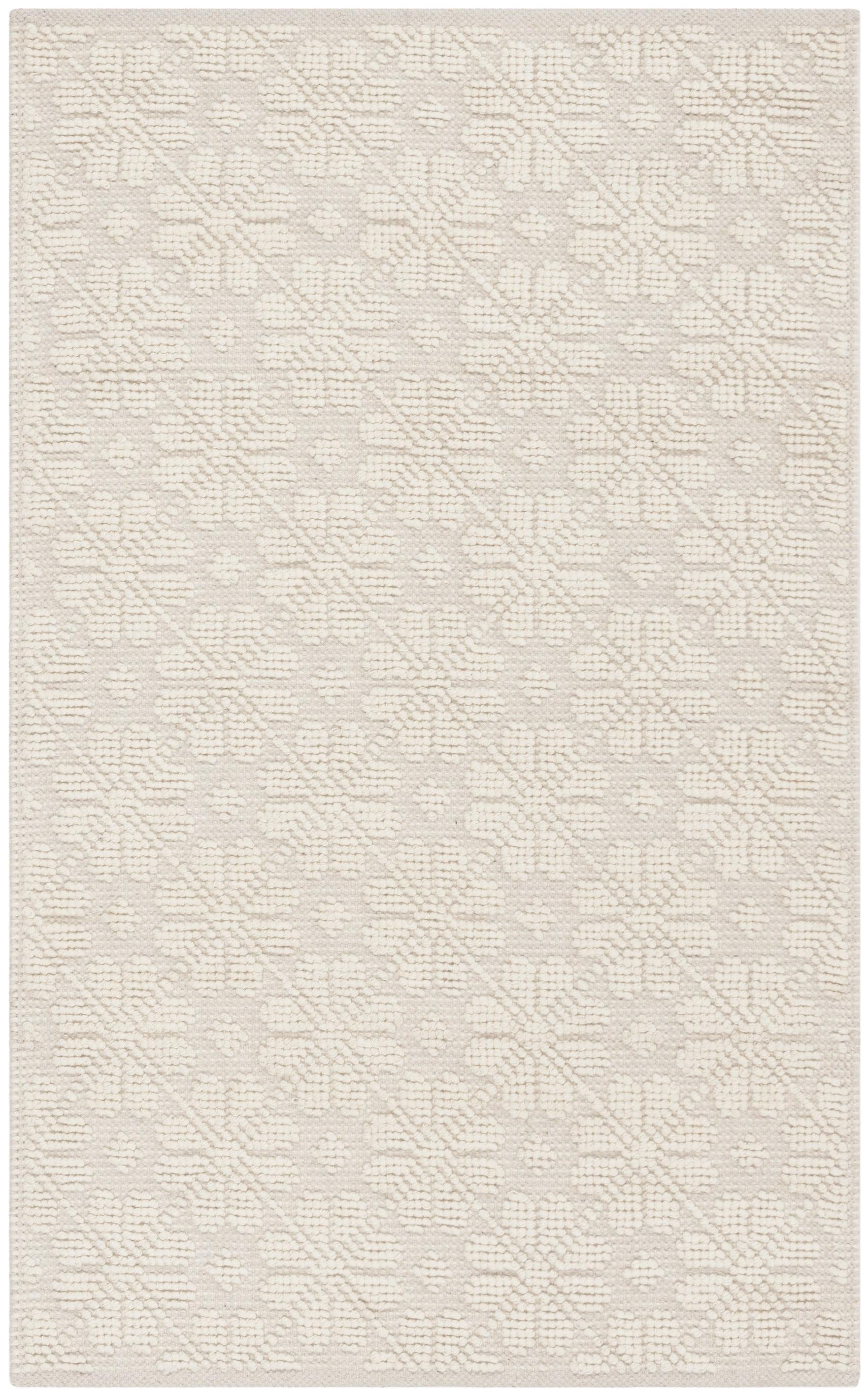 Vermont VRM106 Hand Woven Accent Rug - Ivory - 2'3"x4' - Safavieh.