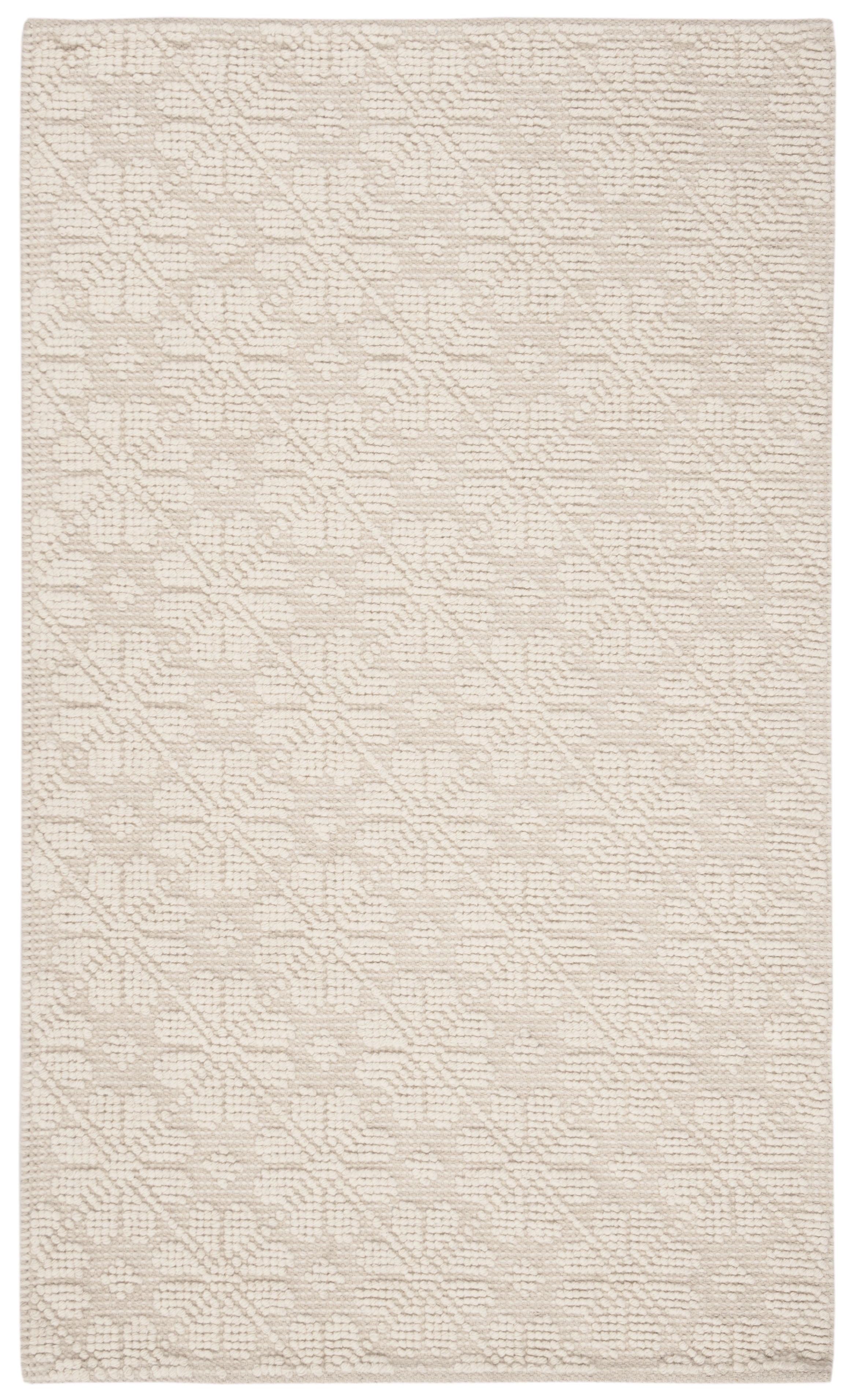 SAFAVIEH Vermont Orval Geometric Floral Wool Area Rug, Ivory, 2'3" x 4'