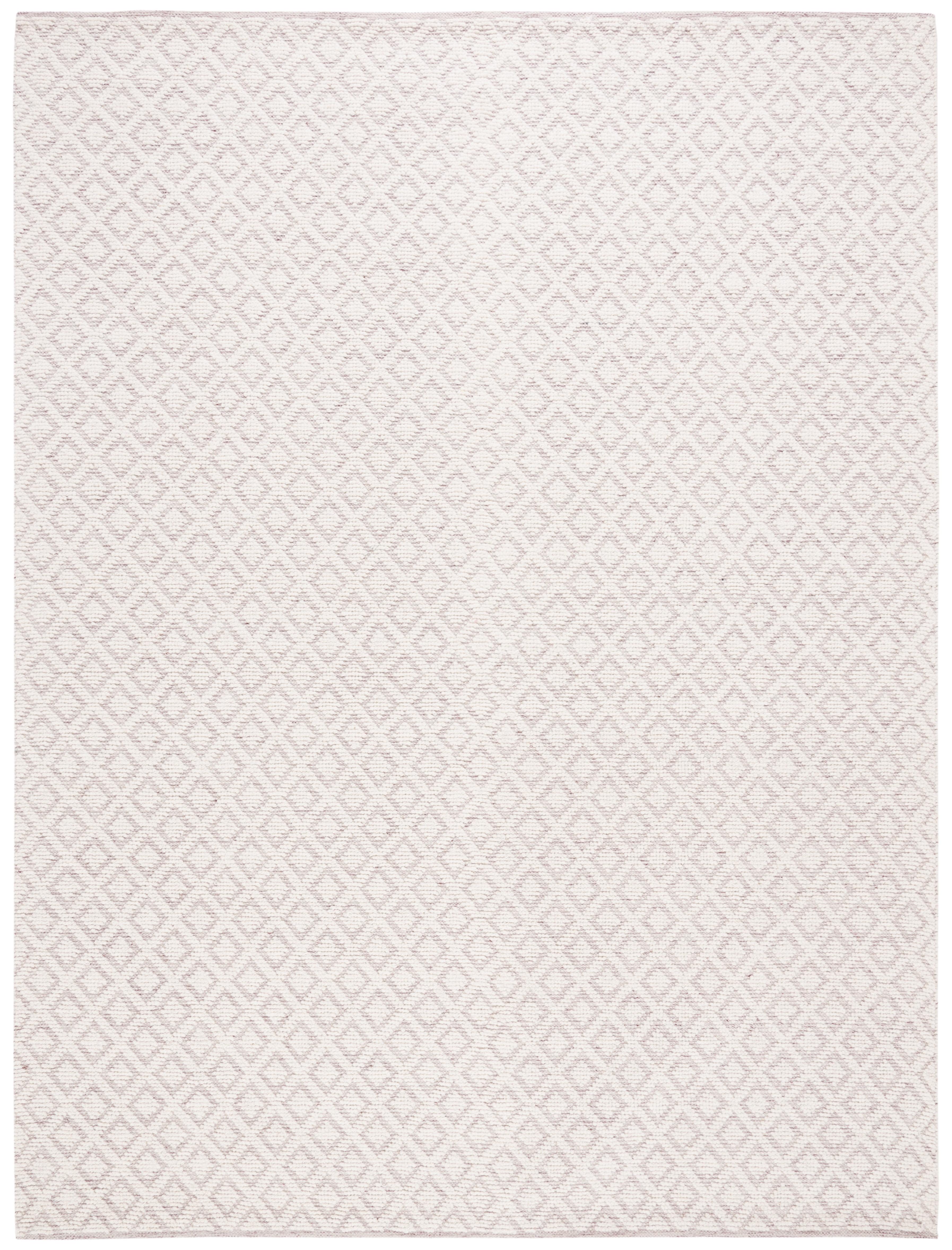 Vermont VRM304 Hand Woven Indoor Area Rug - Ivory/Red - 9'x12' - Safavieh