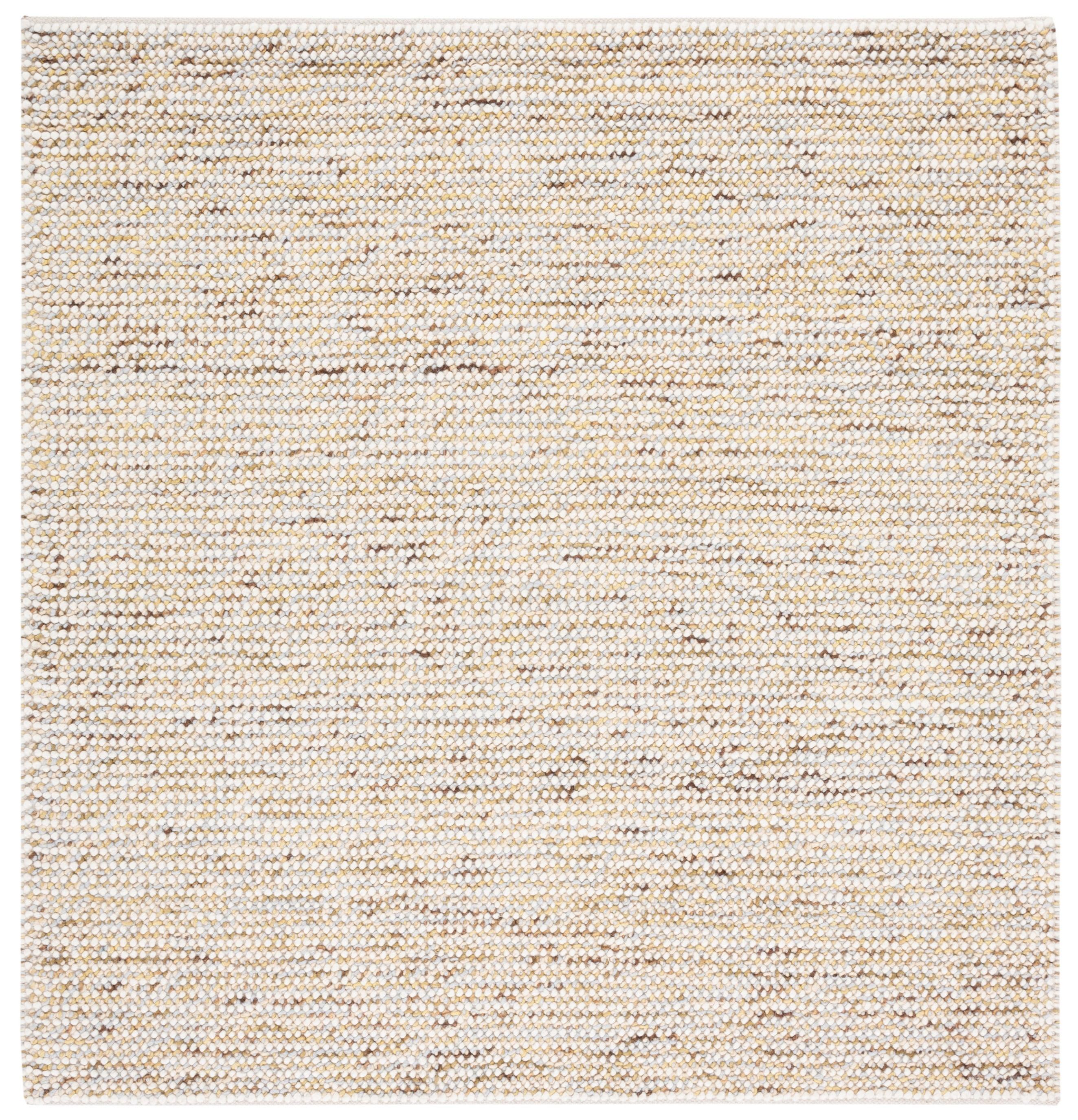 Flatweave Wool Solid Color Rug