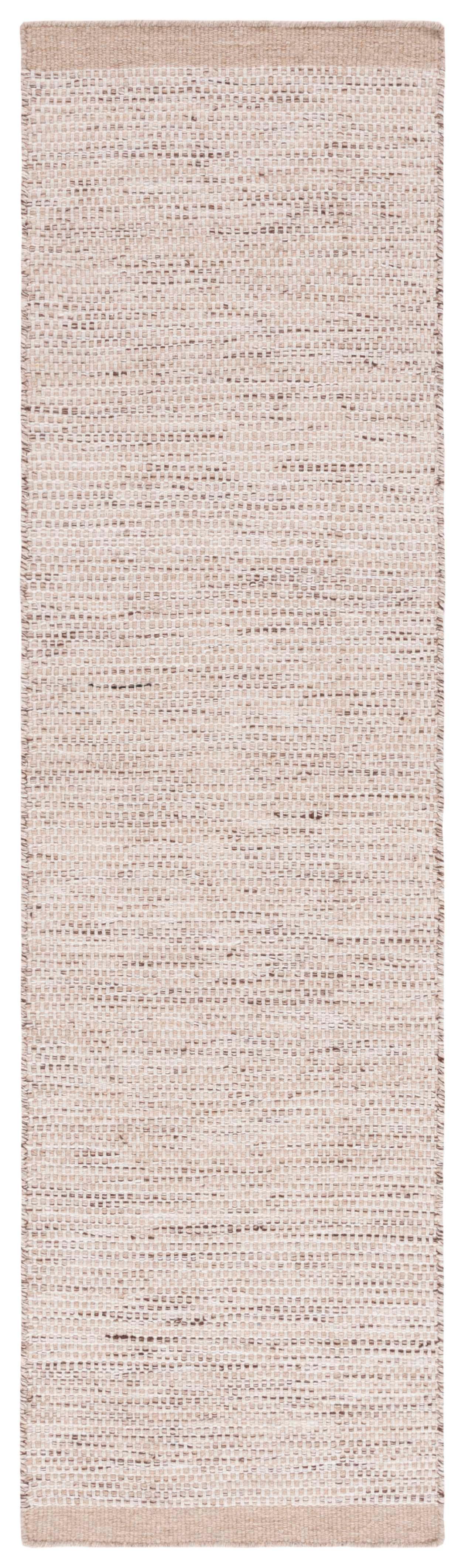 Vermont VRM807 Hand Woven Indoor Accent Rug - Beige/Ivory - 2'3"x5' - Safavieh