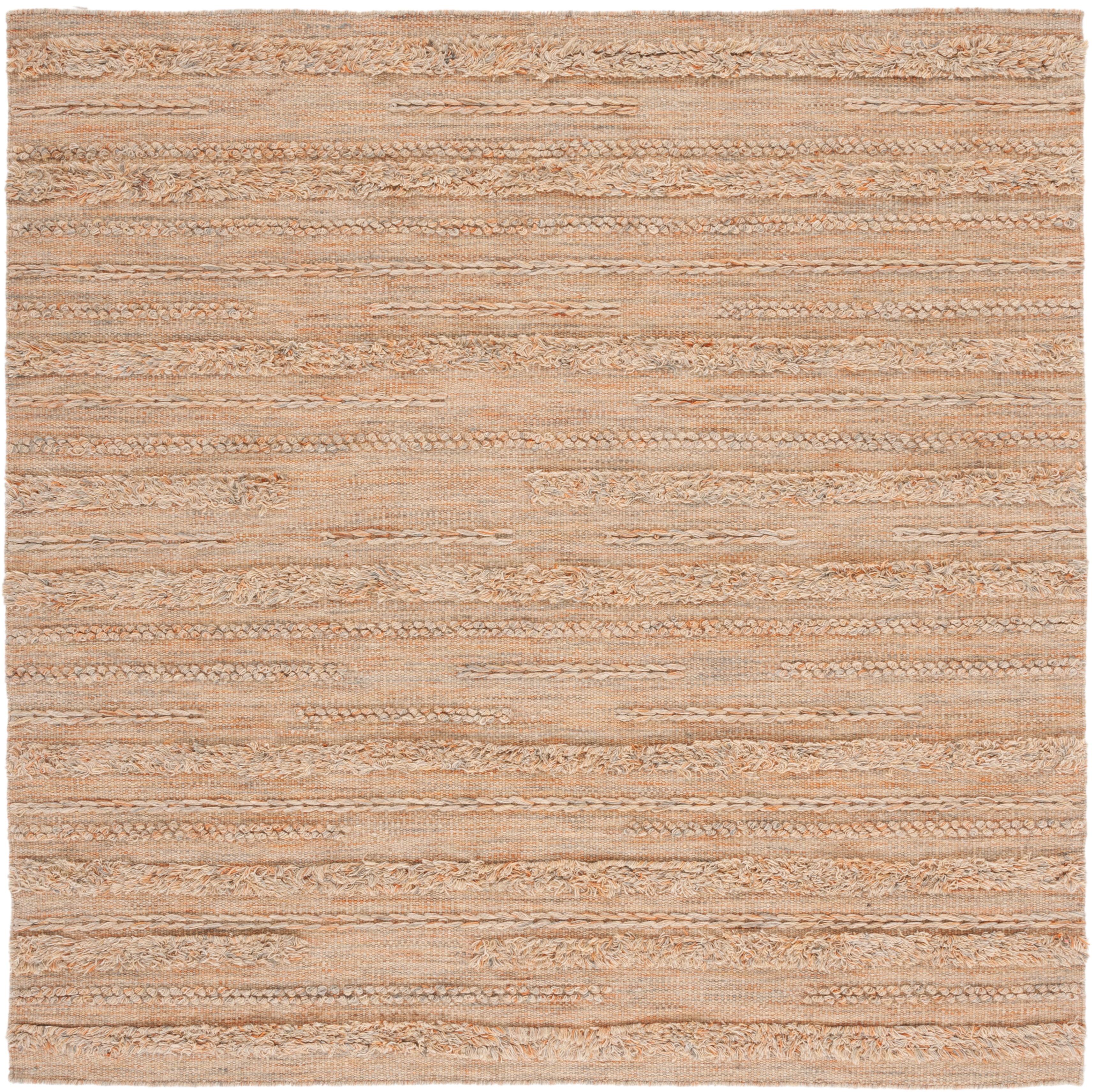 Laurel Foundry Modern Farmhouse® Hartzler Handmade Flatweave Beige/Orange Area Rug