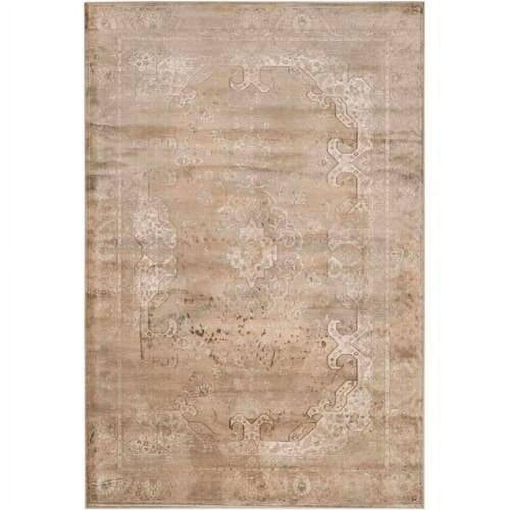 Vintage VTG137 Power Loomed Indoor Skid-Resistant Area Rug - Mouse - 9'x12' - Safavieh