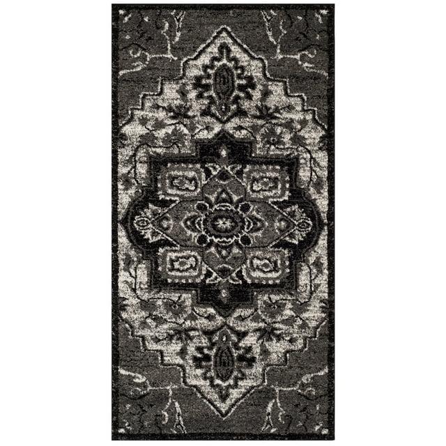Vintage Hamadan VTH221 Power Loomed Indoor Accent Rug - Light Grey/Grey - 2'7"x5' - Safavieh