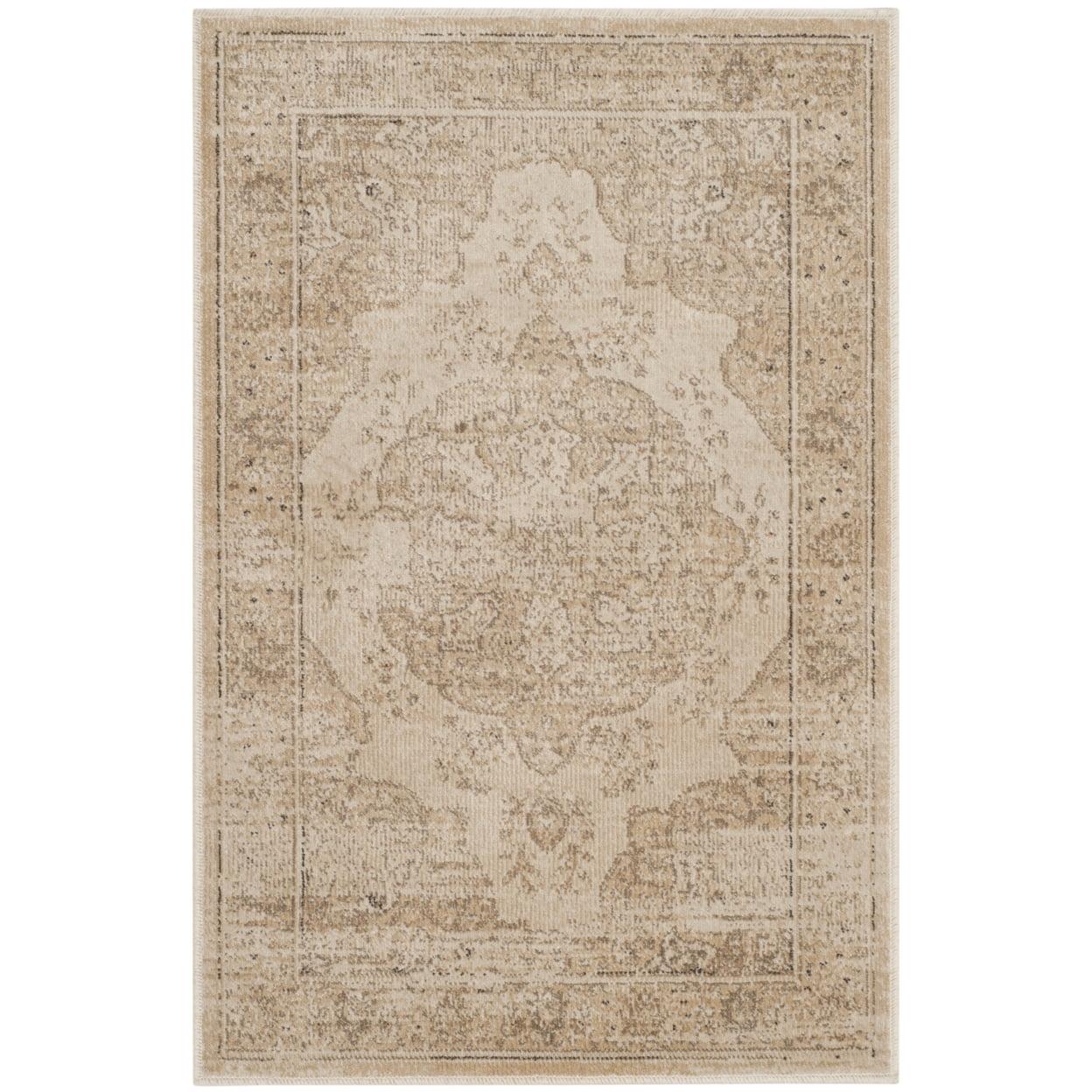 Vintage VTG158 Power Loomed Indoor Accent Rug - Creme - 2'x3' - Safavieh.