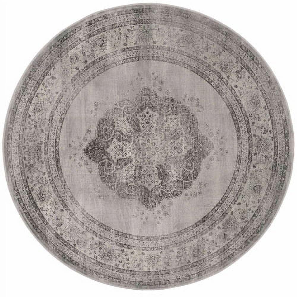 Vintage VTG158 Power Loomed Indoor Accent Rug - Grey/Multi - 2'7"x4' - Safavieh.