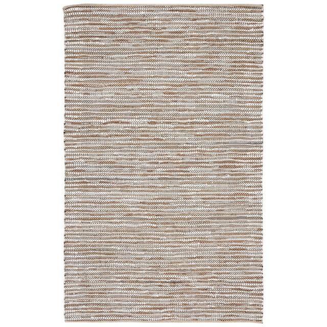 Vintage Leather VTL205 Hand Woven Area Rug - Beige/Ivory - 8'x10' - Safavieh.