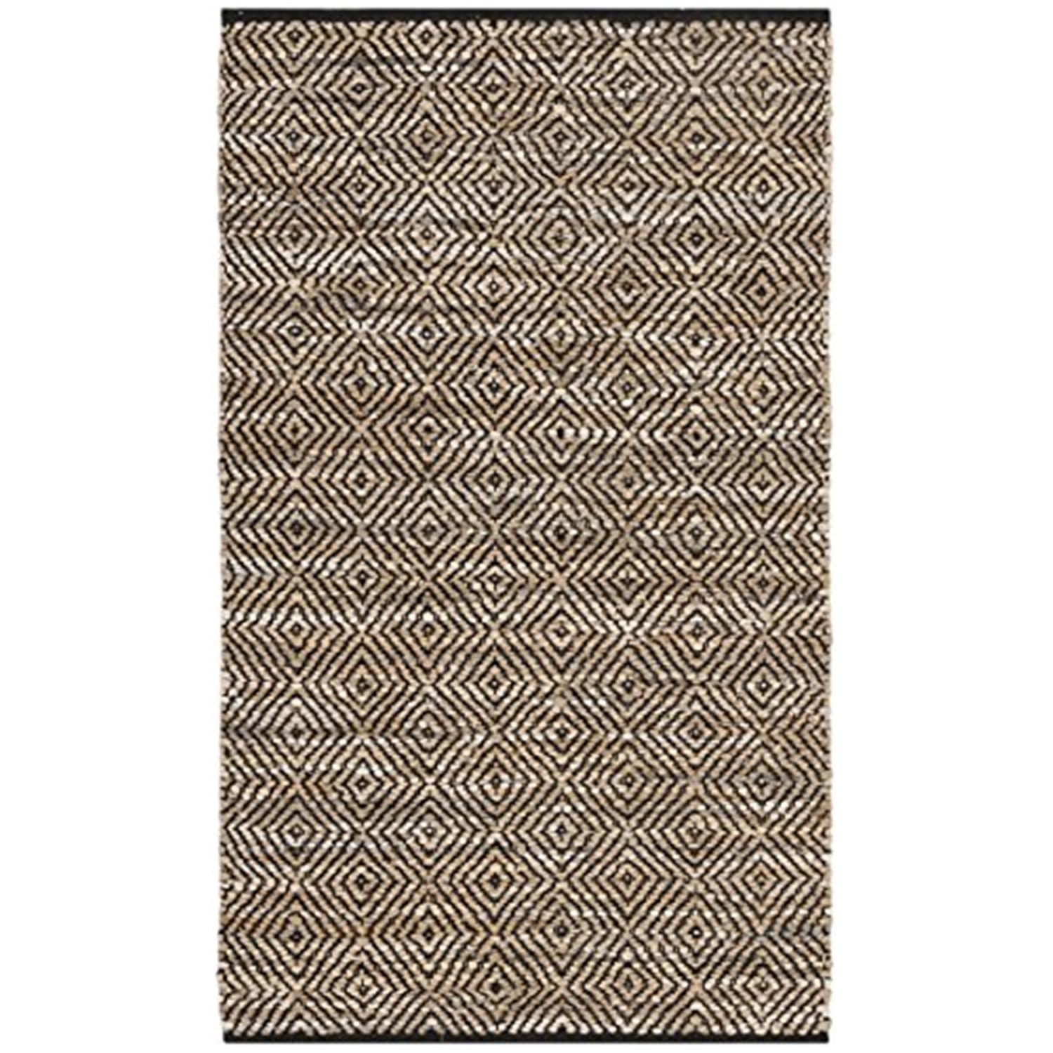 Vintage Leather VTL102 Hand Woven Area Rug - Beige - 3'x5' - Safavieh.