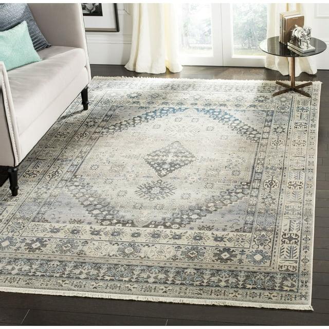 Vintage Persian VTP472 Power Loomed Area Rug - Grey/Blue - 9'x11'7" - Safavieh.