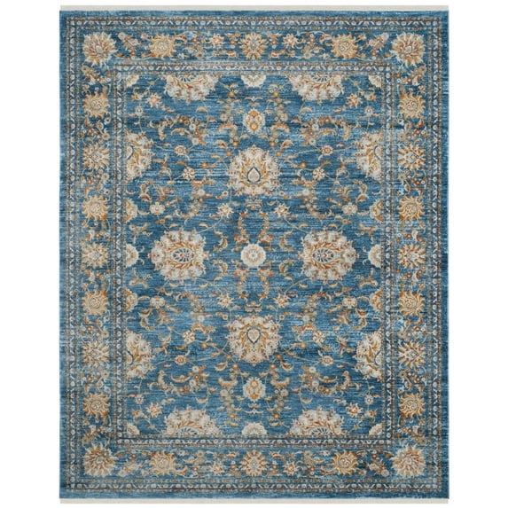 Vintage Persian VTP469 Power Loomed Indoor Area Rug - Turquoise/Multi - 8'x10' - Safavieh.