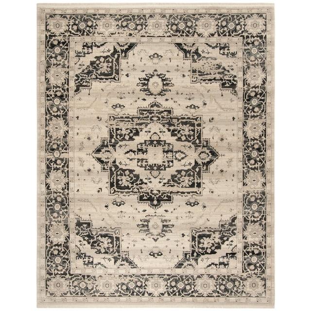 Vintage Persian VTP447 Power Loomed Indoor Area Rug - Grey/Blue - 8'x10' - Safavieh