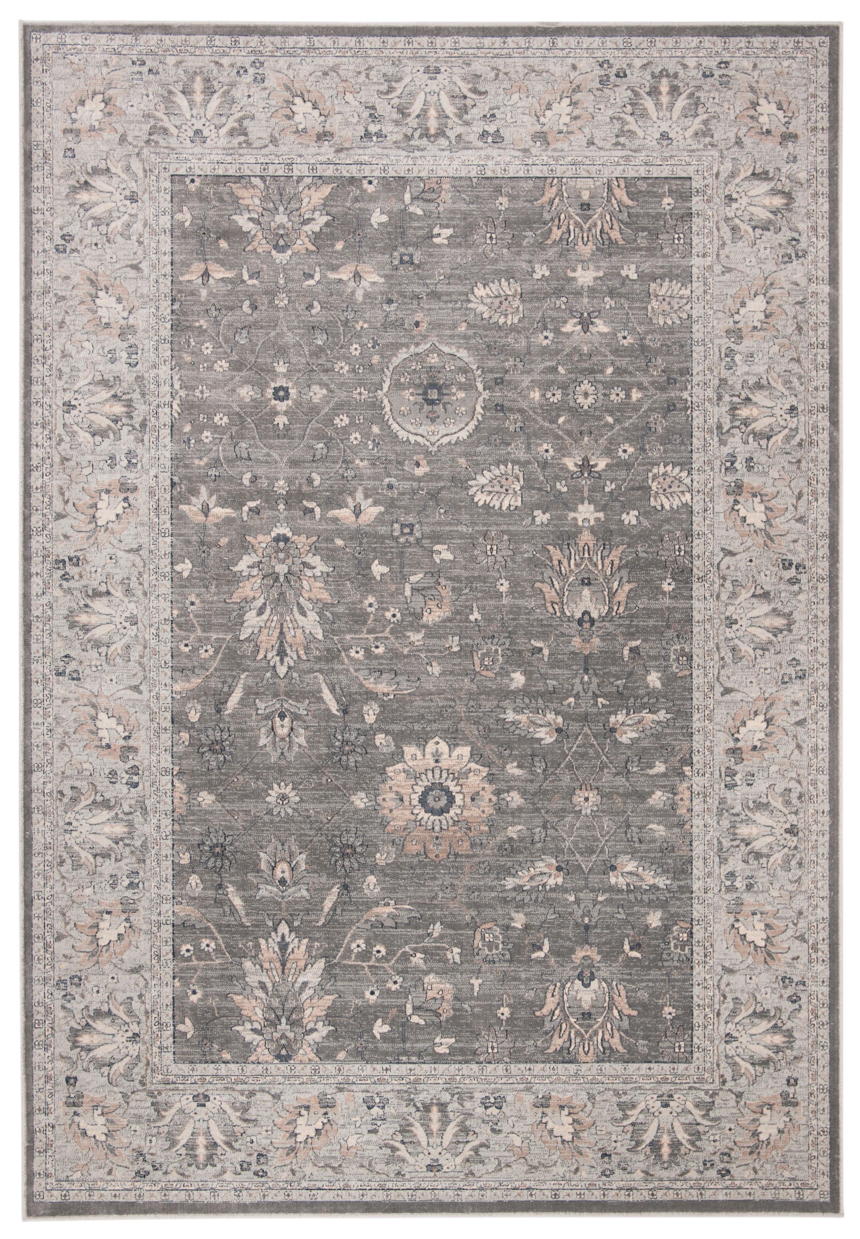 SAFAVIEH Vintage Hiren Oriental Area Rug, Grey/Beige, 5'3" x 7'6"
