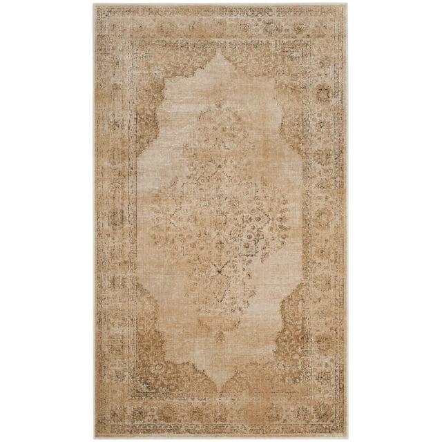 Vintage VTG122 Power Loomed Indoor Accent Rug - Creme - 2'x3' - Safavieh.