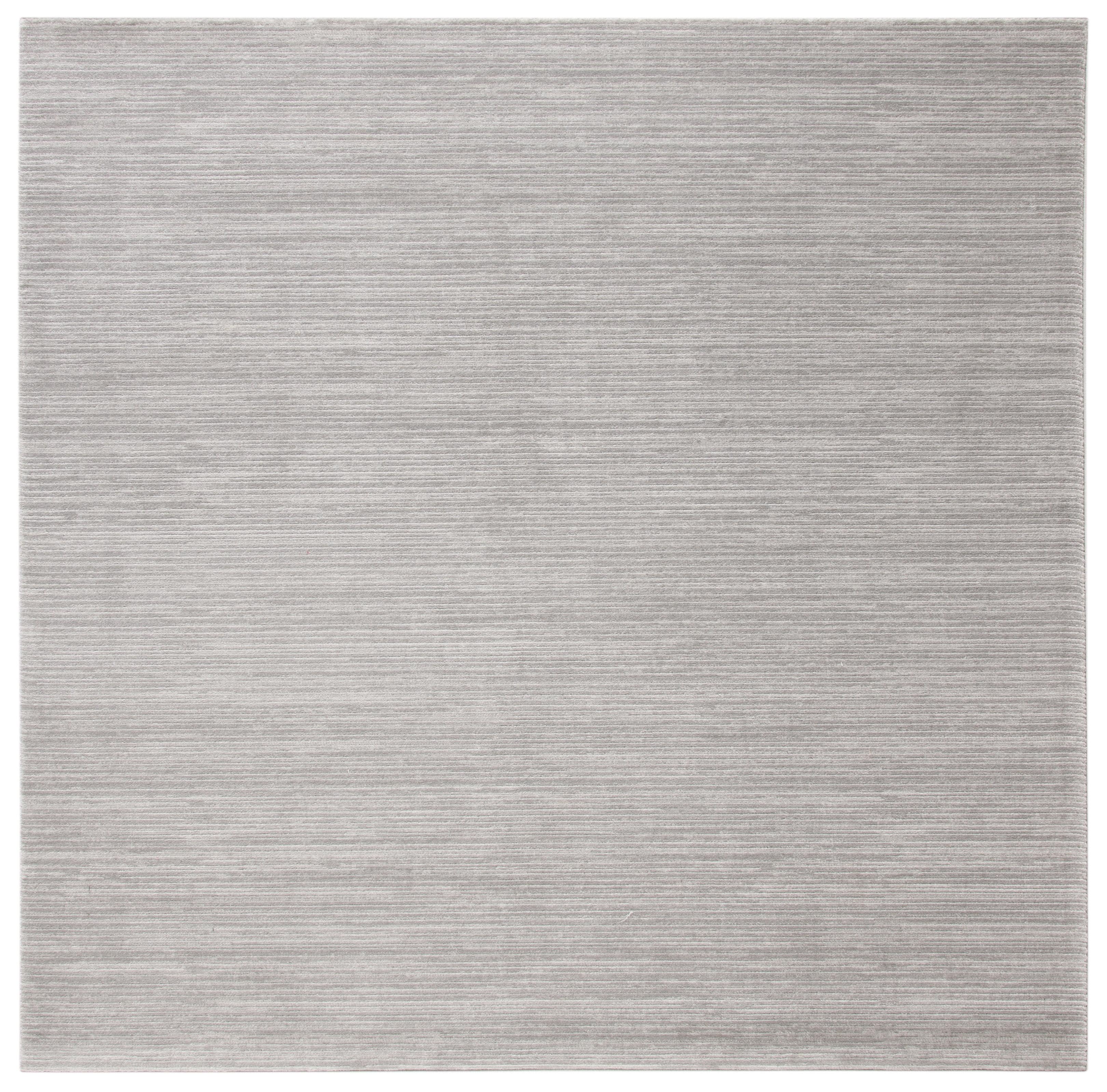 SAFAVIEH Vision Adrasteia Overdyed Solid Area Rug, 10' x 10' Square, Silver