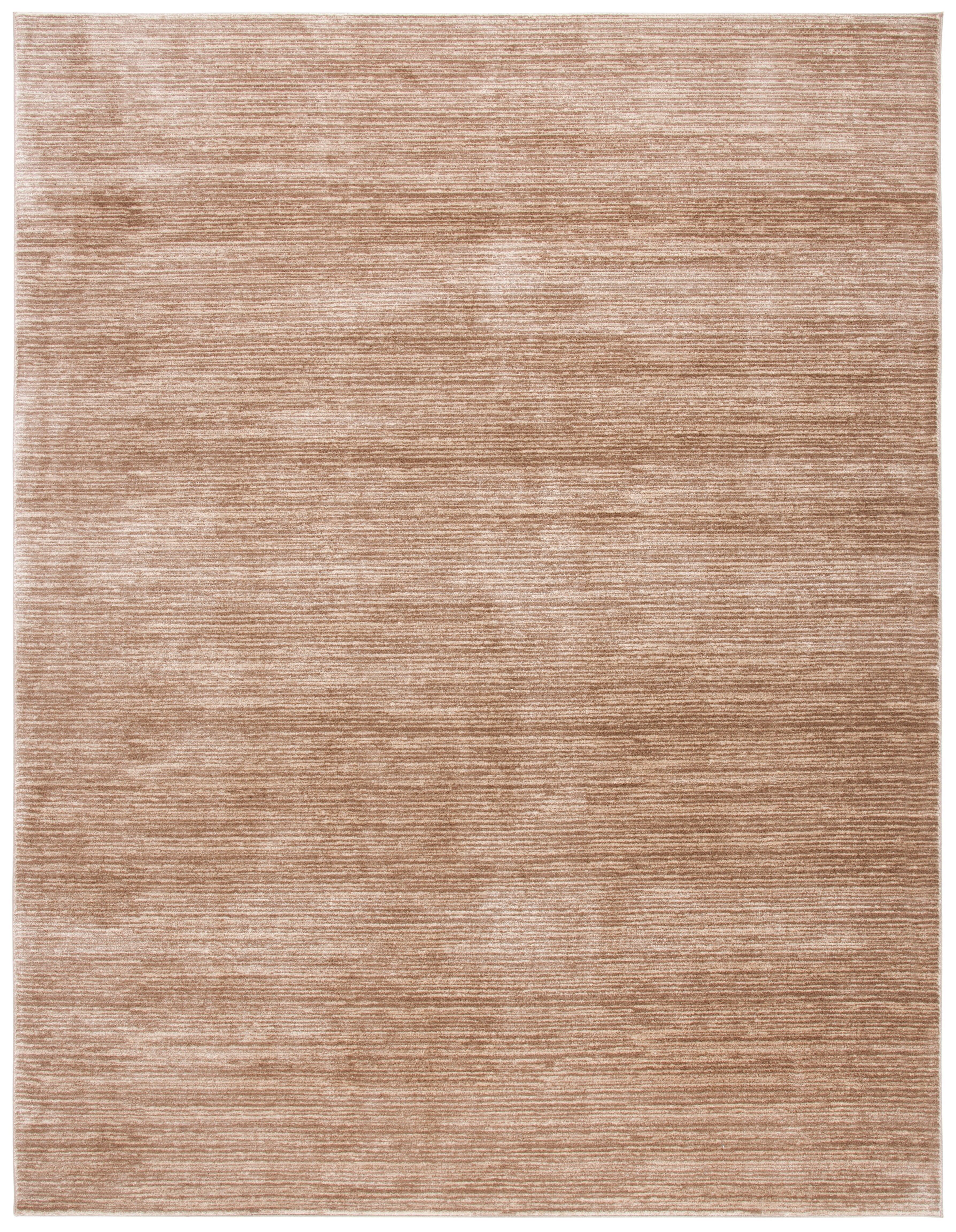 SAFAVIEH Vision Adrasteia Overdyed Solid Area Rug, Light Brown, 9' x 12'