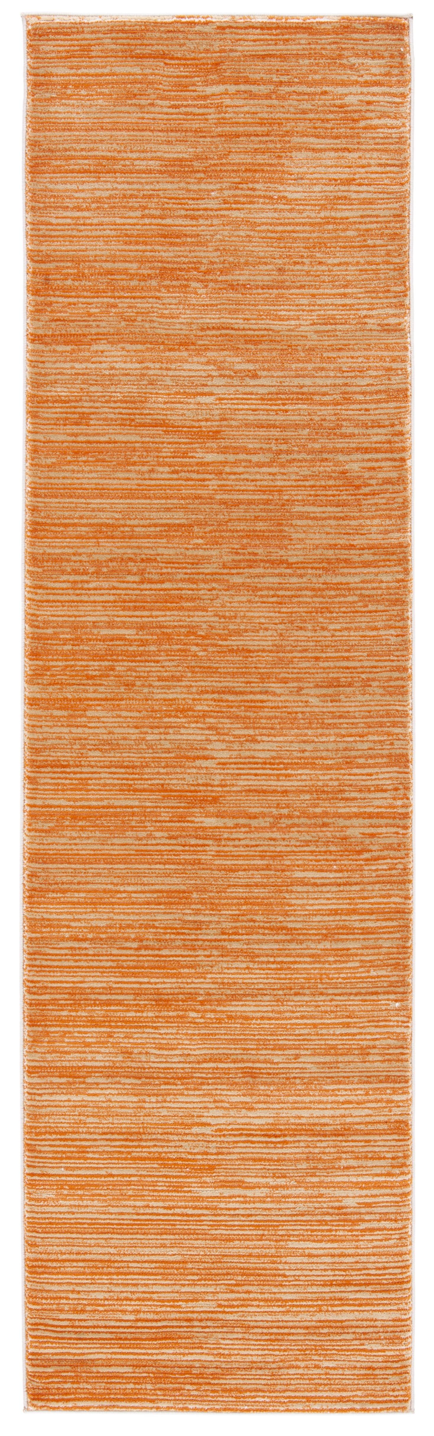 Vision VSN606 Power Loomed Runner Rug - Orange - 2'2"x8' - Safavieh.