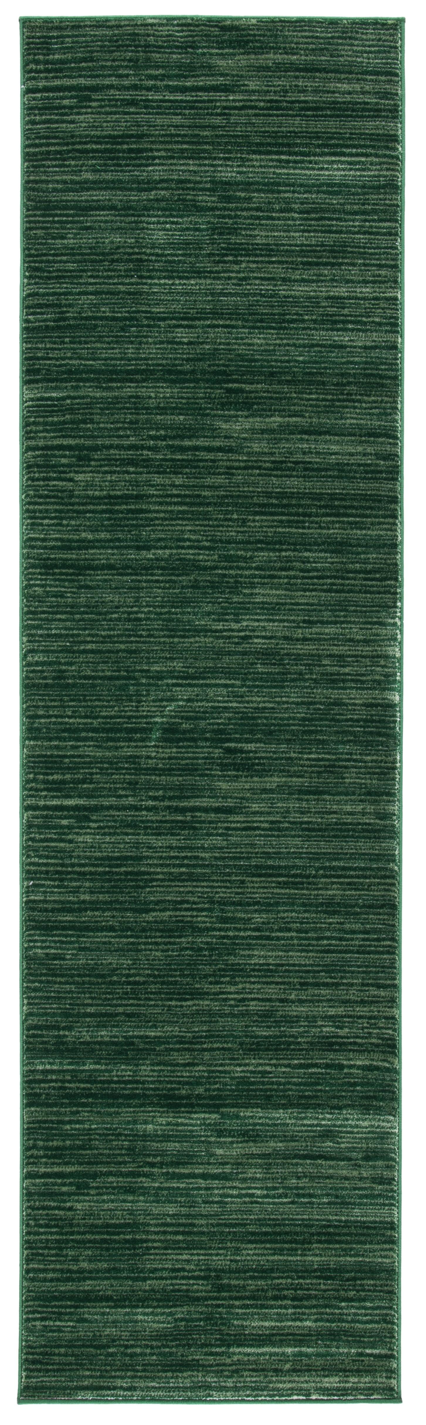 SAFAVIEH Vision Adrasteia Overdyed Solid Runner Rug, Dark Green, 2'2" x 14'