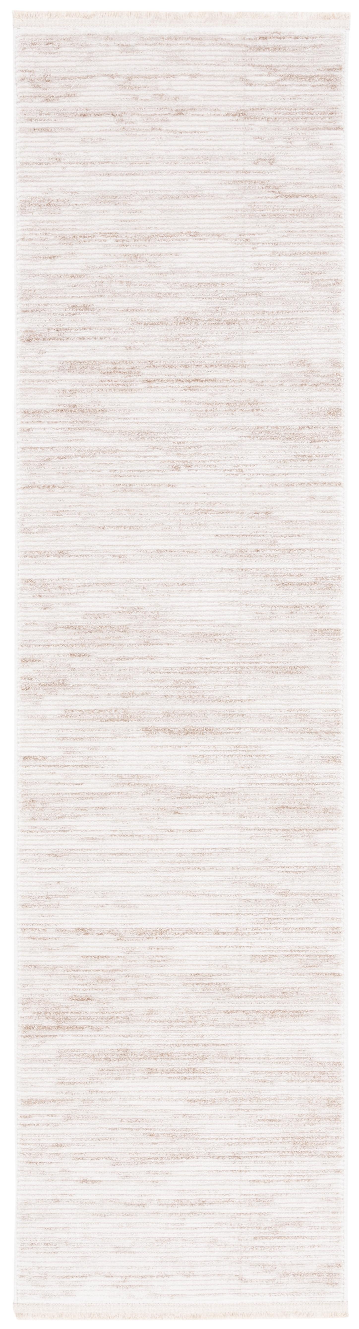 Whisper WHS584 Power Loomed Runner Rug - Ivory/Beige - 2'2"x8' - Safavieh.