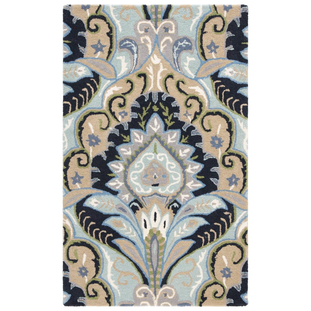 Wyndham WYD374 Hand Tufted Contemporary Area Rug  - Safavieh