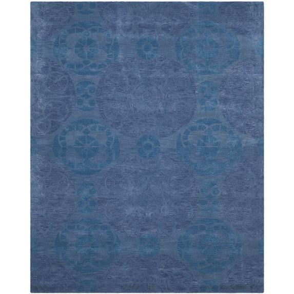 Wyndham WYD376 Hand Tufted Area Rug - Blue - 8'x10' - Safavieh.