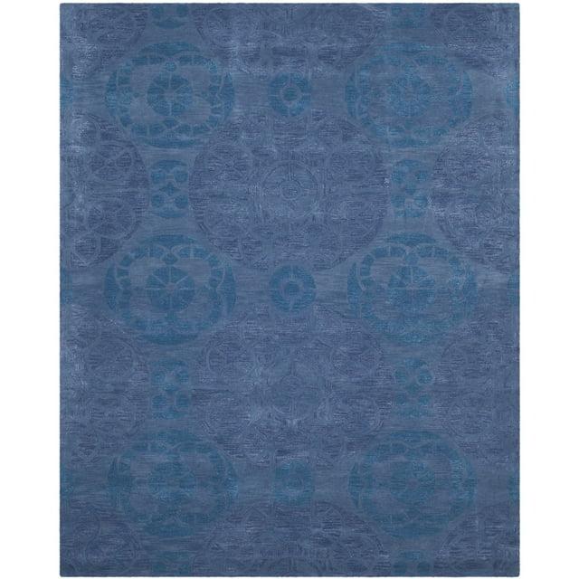Wyndham WYD376 Hand Tufted Area Rug - Blue - 8'x10' - Safavieh.