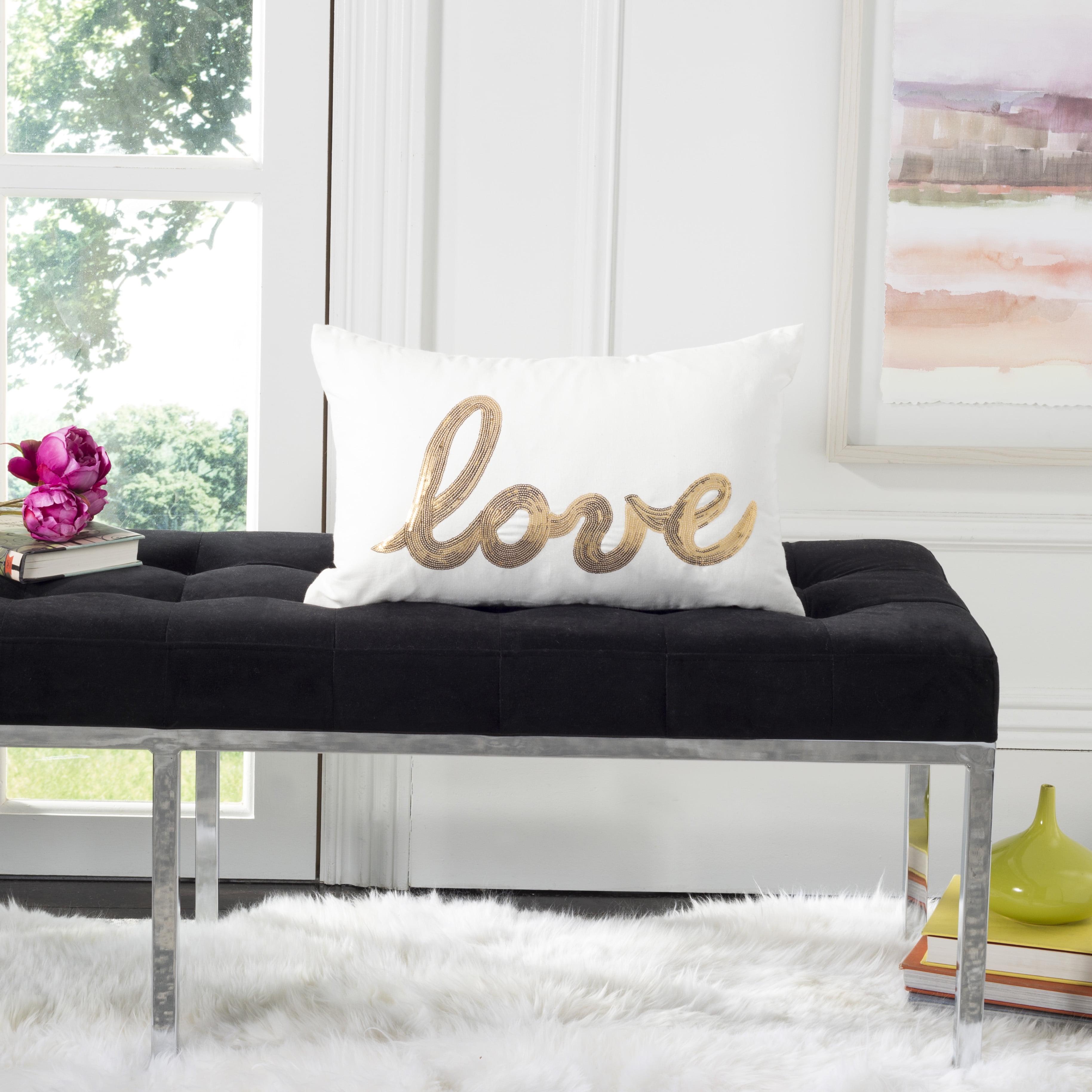 Cotton Reversible Throw Pillow