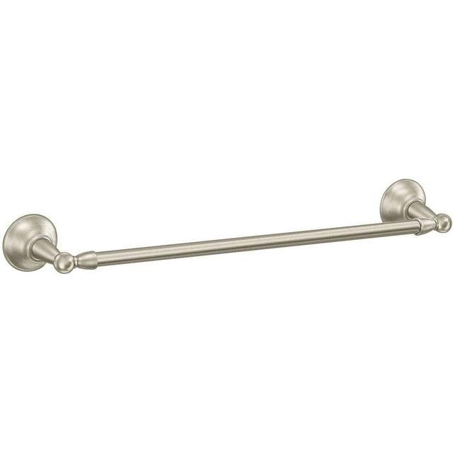 Moen Sage Brushed Nickel Towel Bar 24 in. L Brass