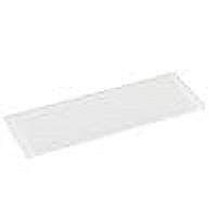 SAMPLE-Enchant- Elle Fauna Gray 4-in. x 12-in. Subway Polished Glass Wall & Floor Tile