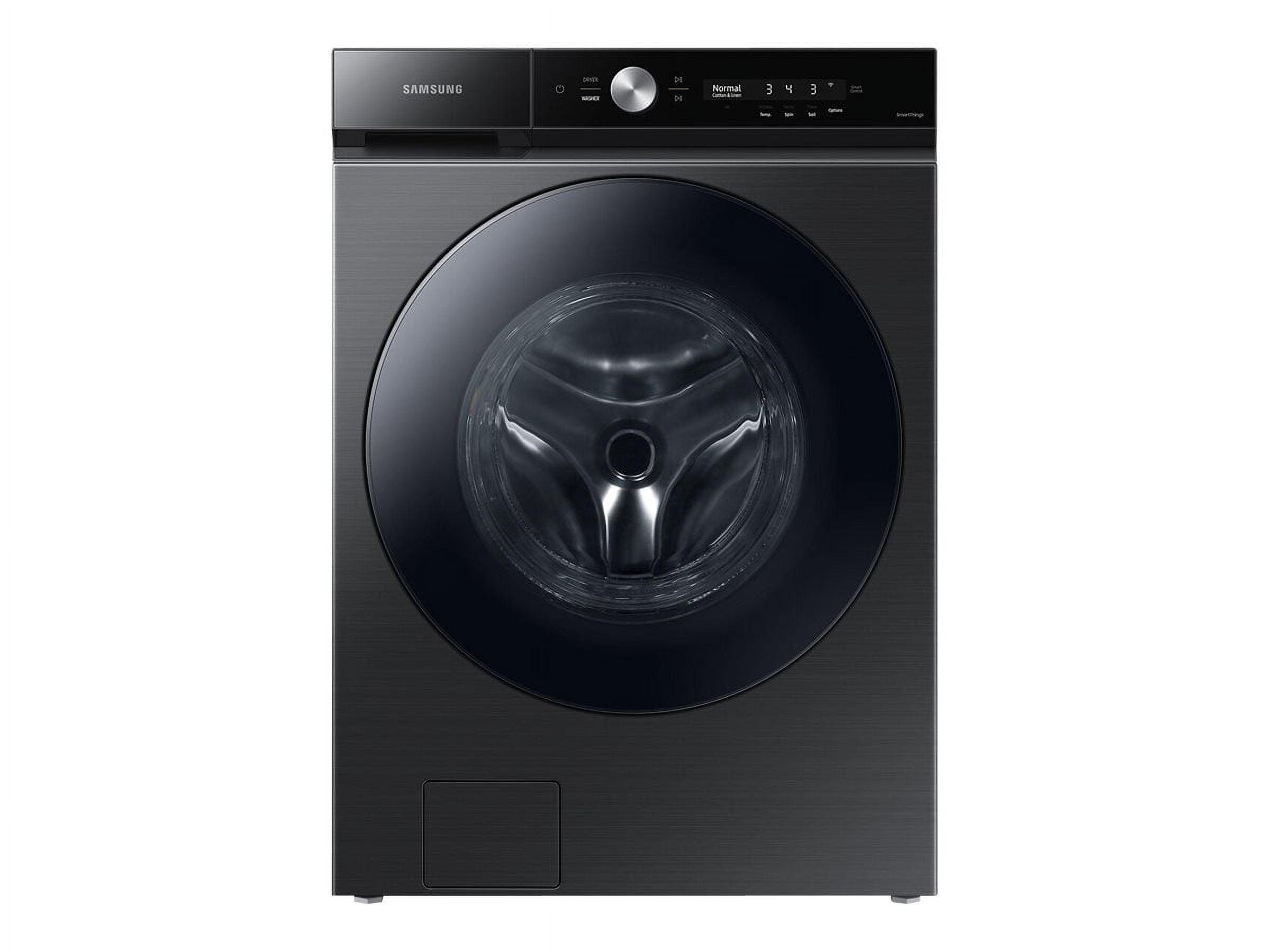 Brushed Black 5.3 Cu. Ft. High-Efficiency Front Load Washer