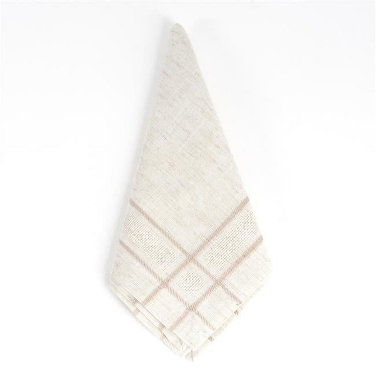 Saro Darcy Knitted Collection Striped Down Throw Pillow