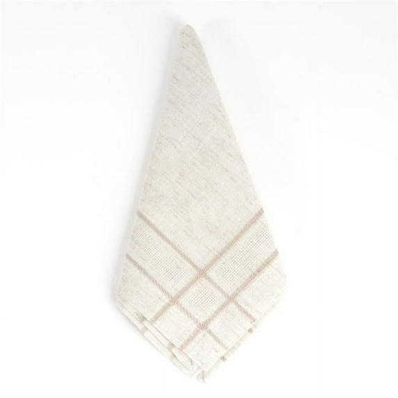 Saro Darcy Knitted Collection Striped Down Throw Pillow